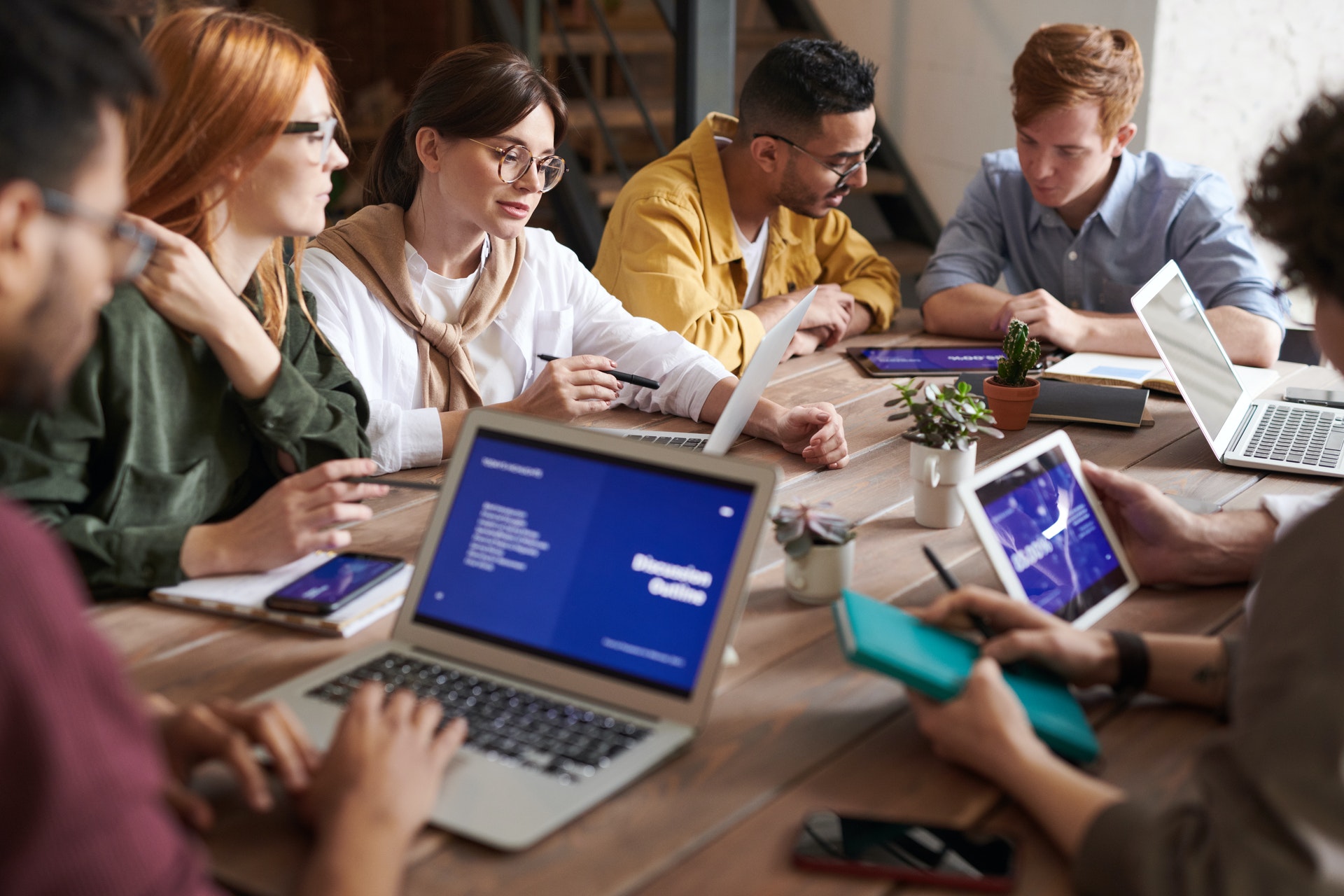 Orotron team collaborating
